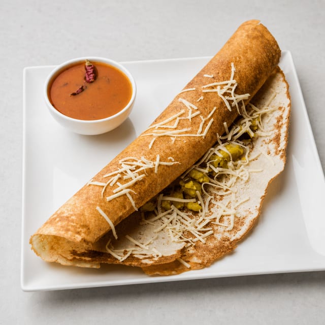 Masala Cheese Dosa.