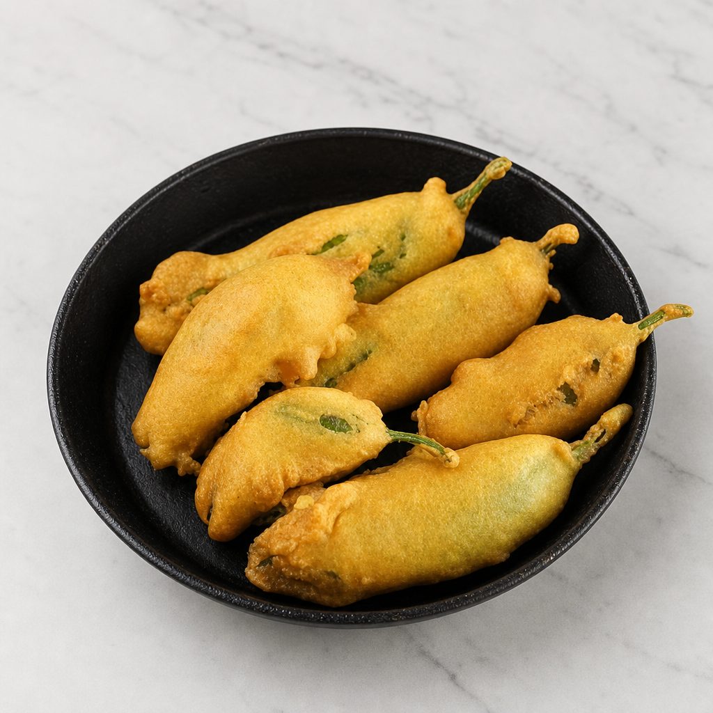 Mirchi Bajji (Jalapeño).