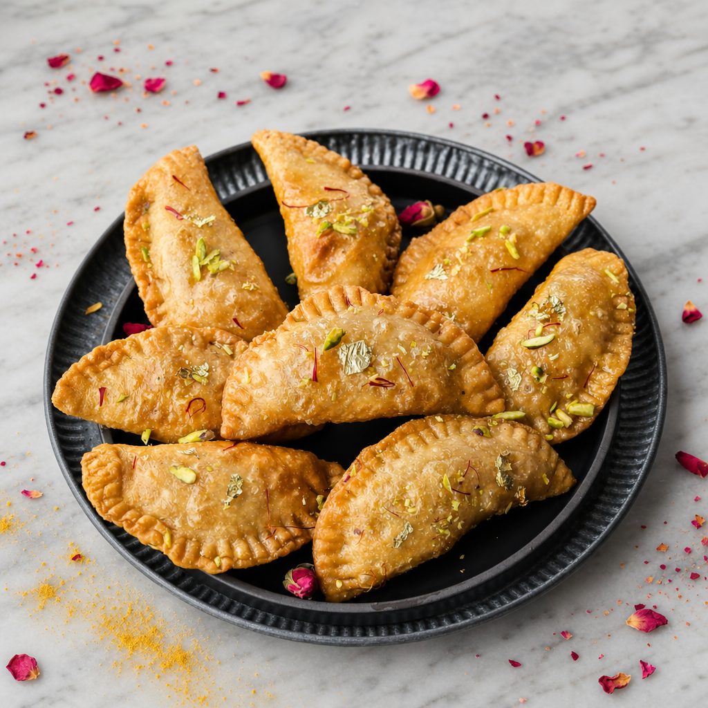 Gujjia (6 PCS) * Made w/ Ghee.