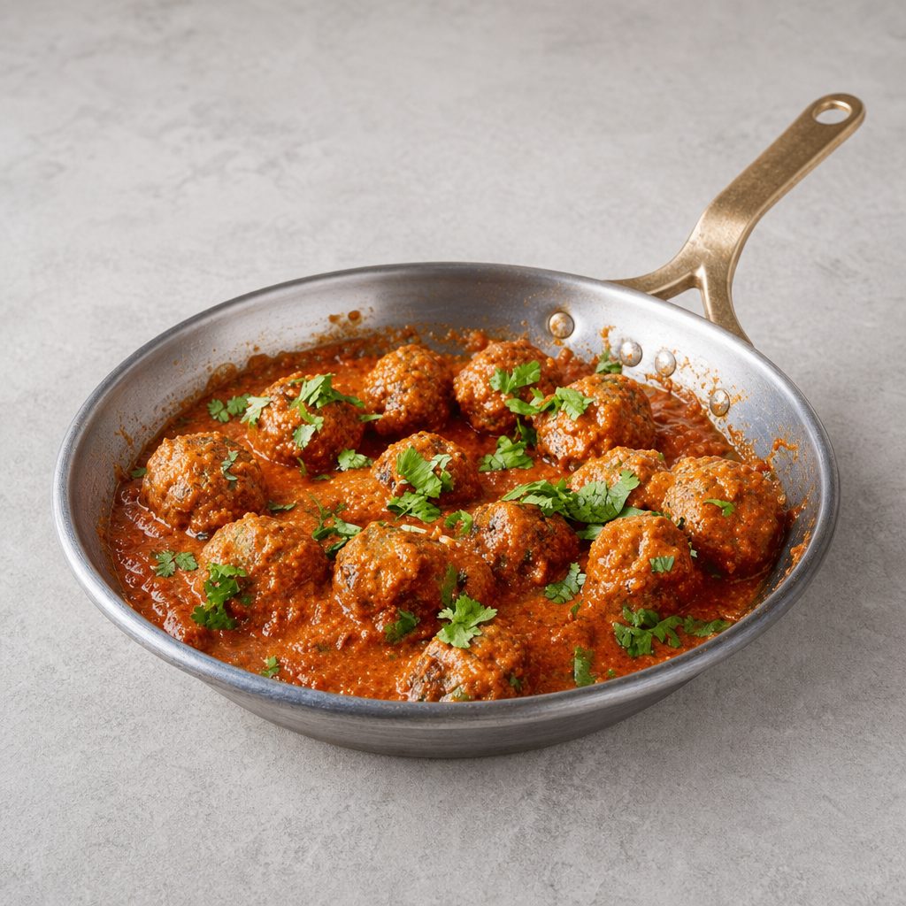 Kofta Curry (Vegetables Balls in Traditional Curry).