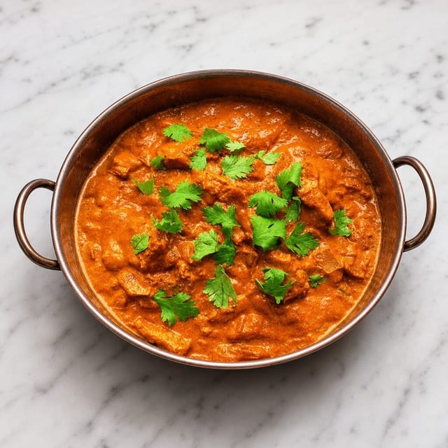 Vegetable Tikka Masala (Creamy Curry).