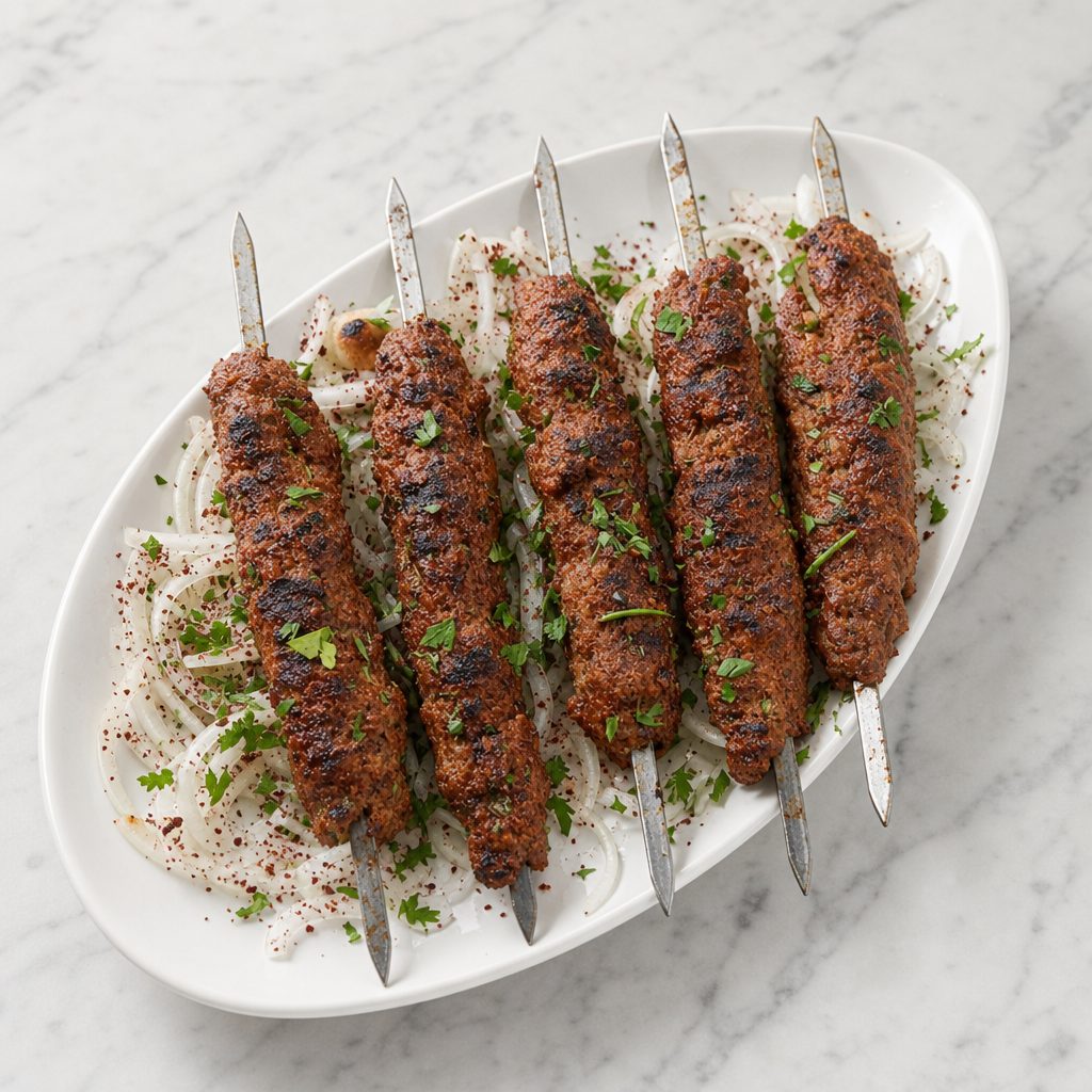 Lamb Sheekh Kebab (Ground Lamb).