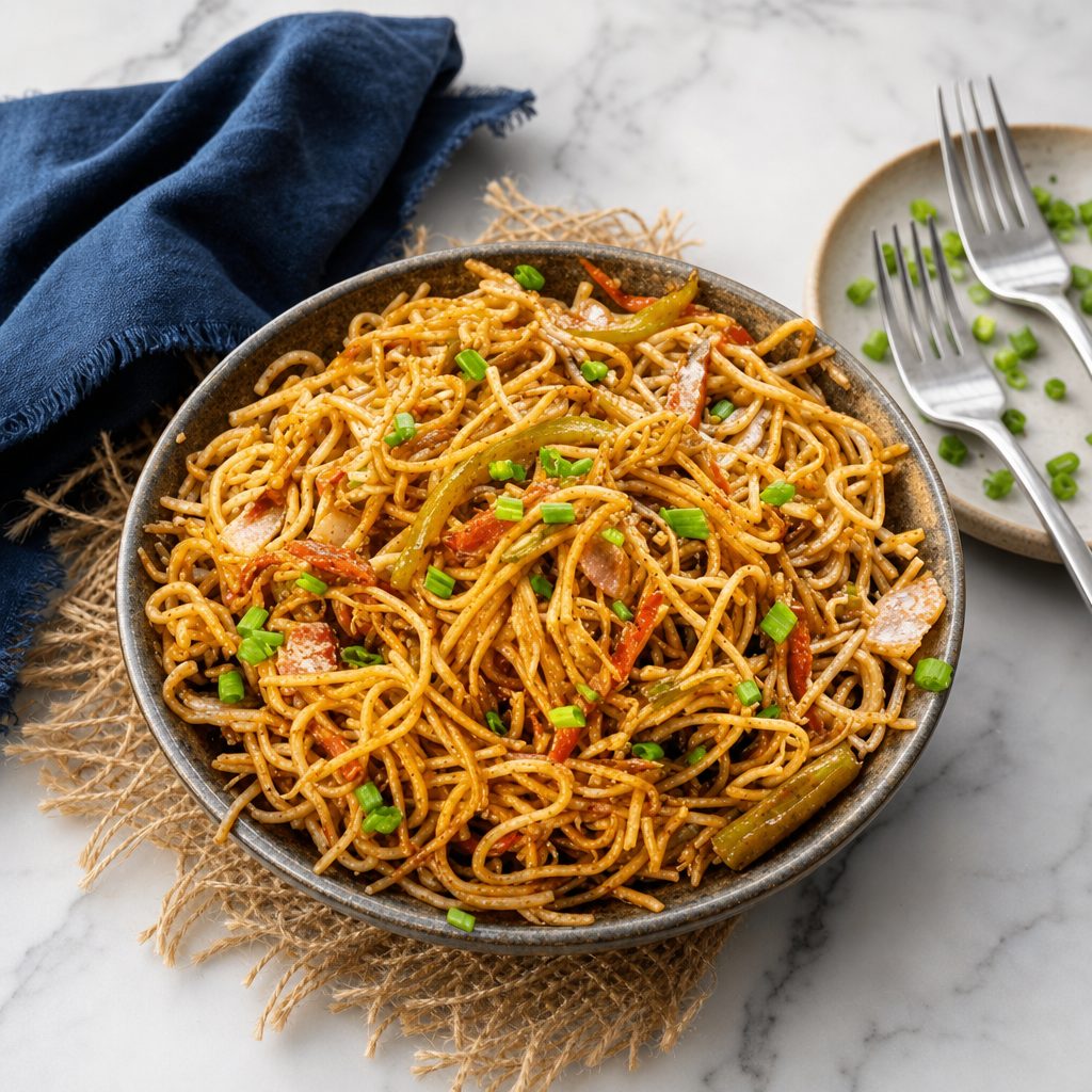 Shrimp Chow Mein.