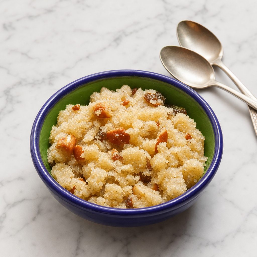 Sooji Halwa (Semolina Sweet).
