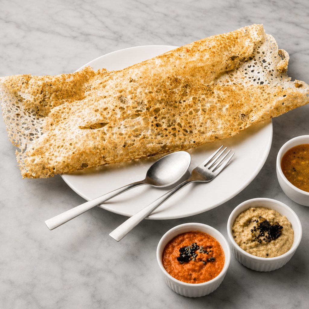 Rava Cheese Dosa.
