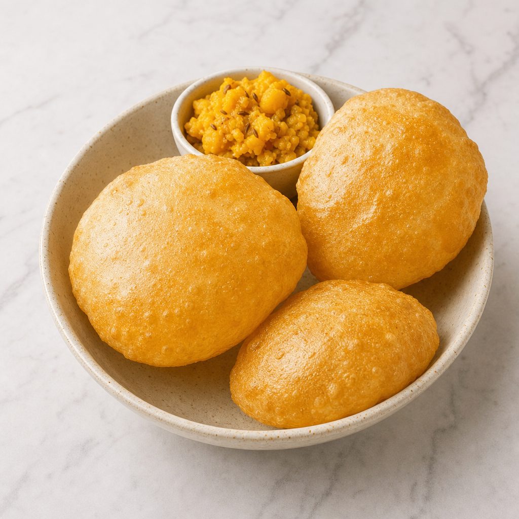 Puri (Puff Bread).
