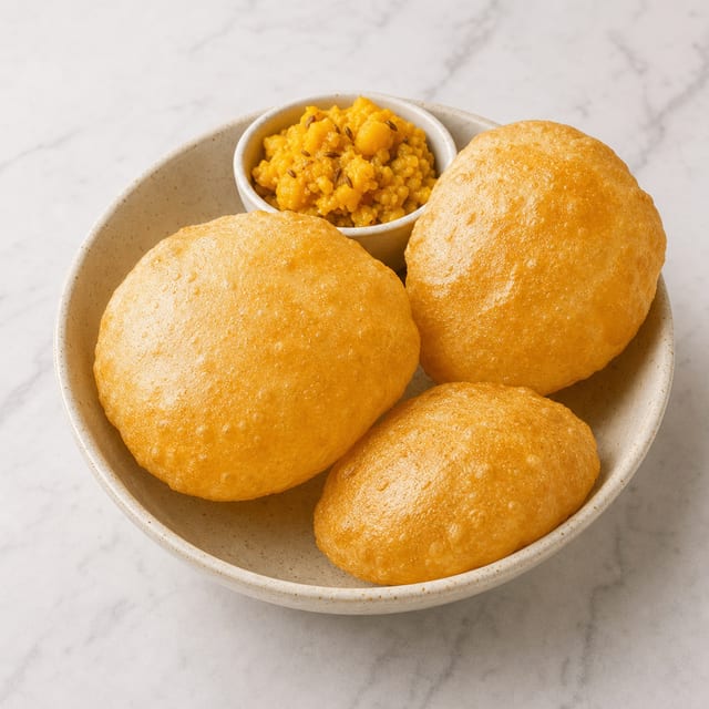Puri (Puff Bread).