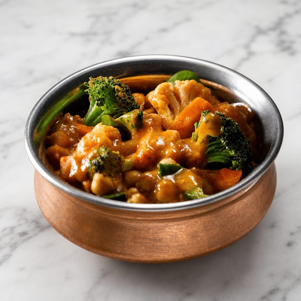 Jalfrezi Curry (Stir-fried with Gravy).