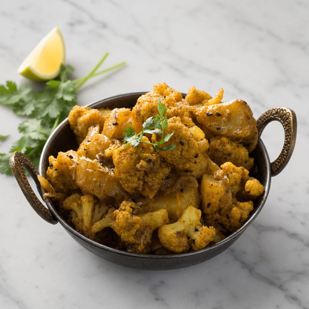 Aloo Gobi (Potatoes and Cauliflower).