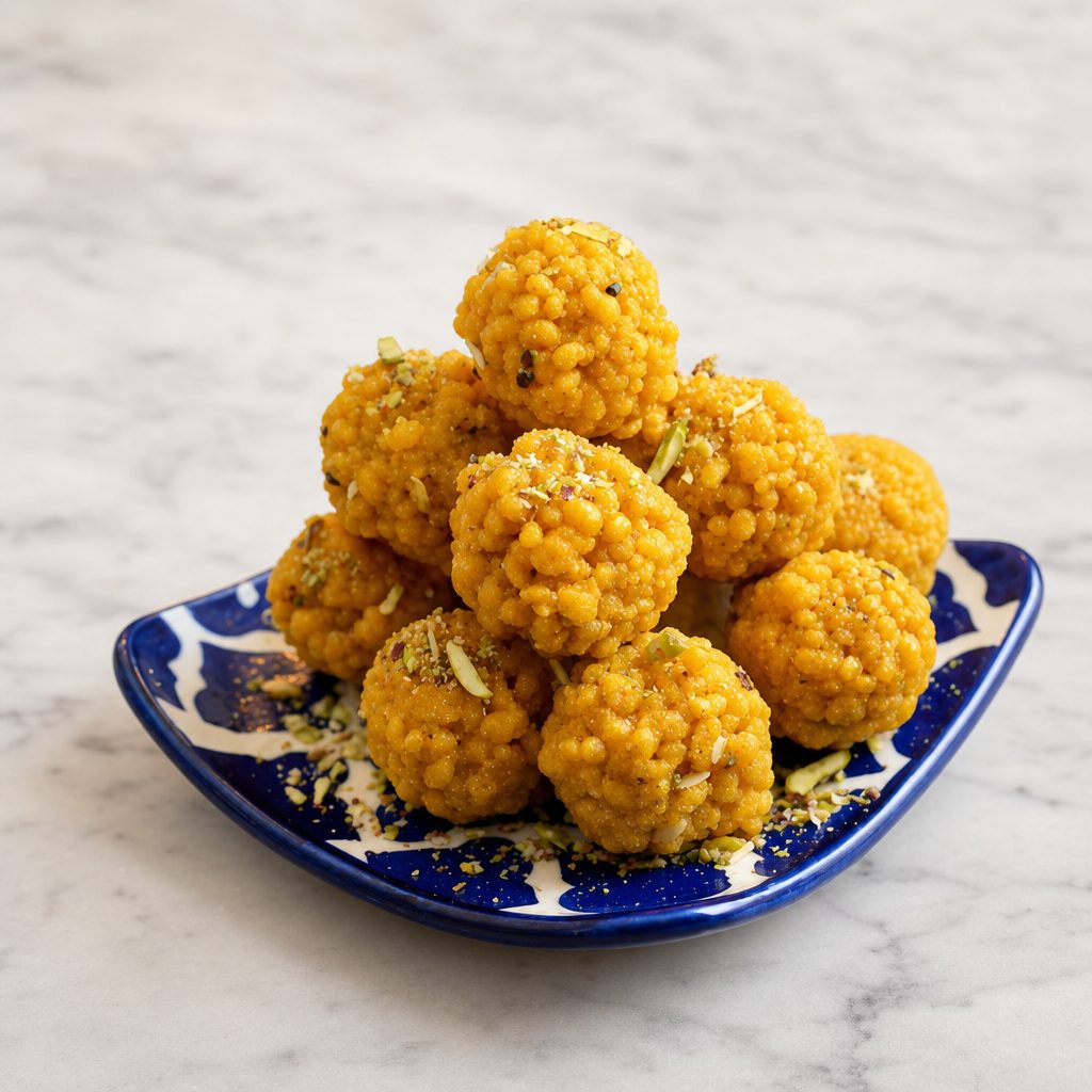 Boondi Ladoo Box 1 LB * Chick Pea Flour *.