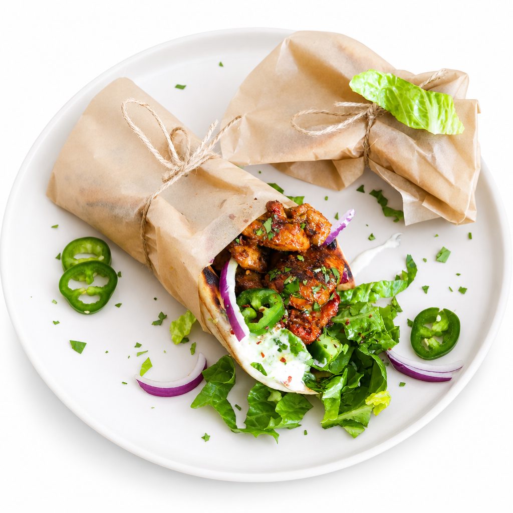 Tandoori Chicken Caesar WRAP Combo.