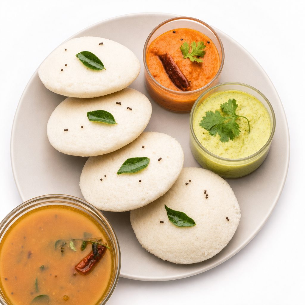 Idli Sambar.