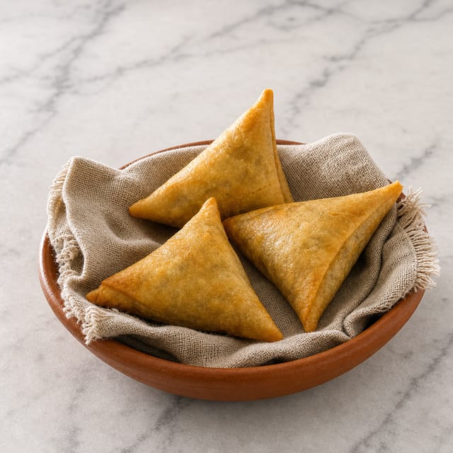 Manchurian Indo-Chinese Samosa (3 PCS) * NEW ITEM *.