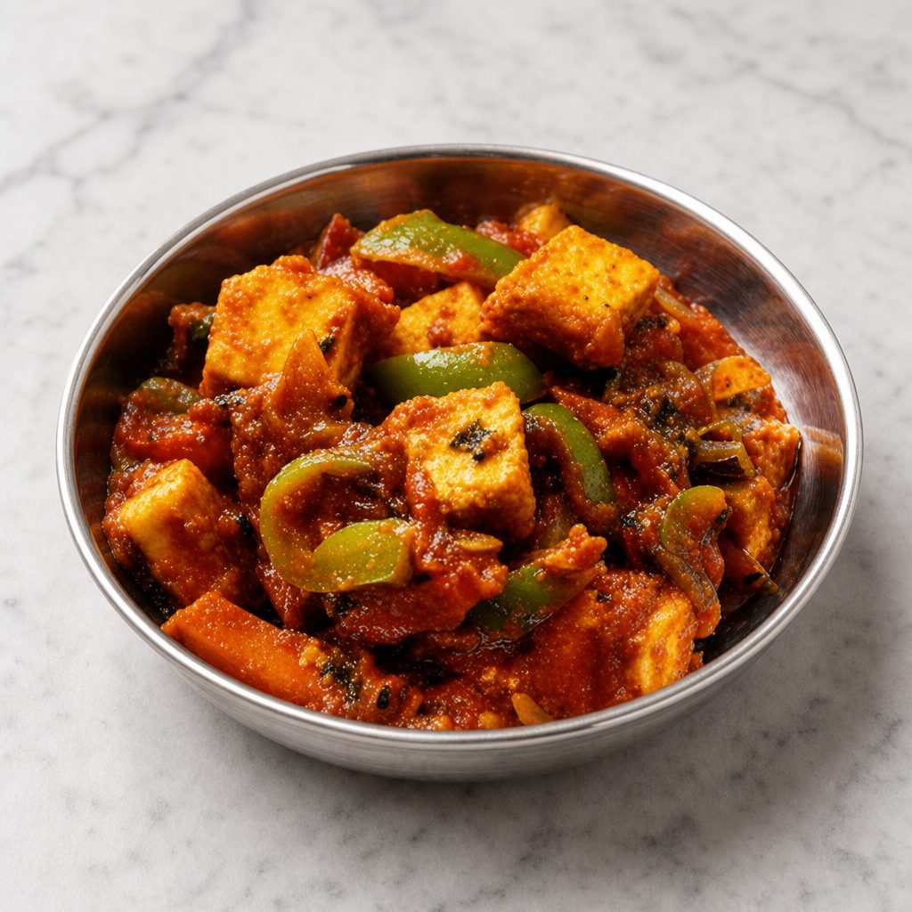 Paneer Jalfrezi.