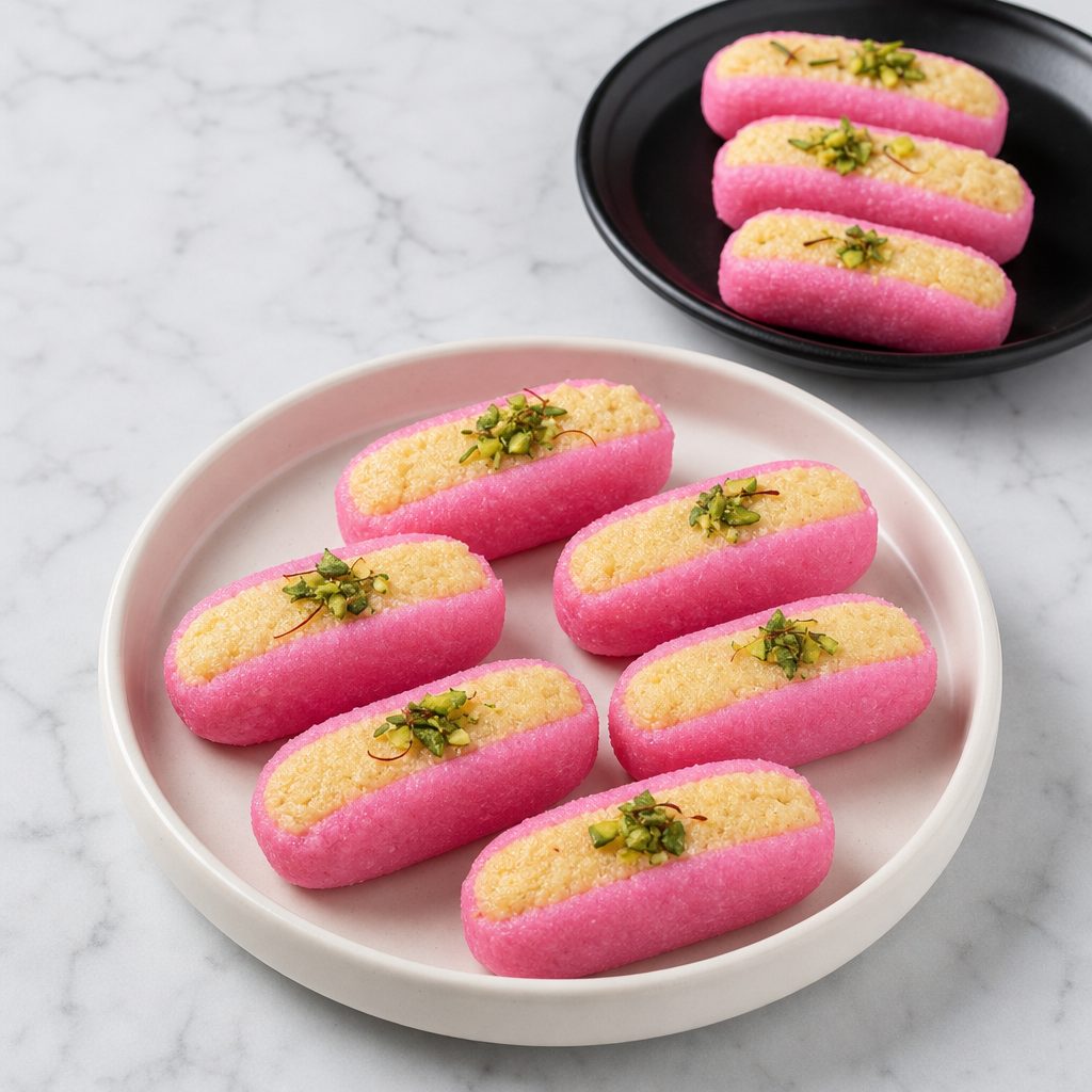 Pink Malai Sandwich (6 PC).