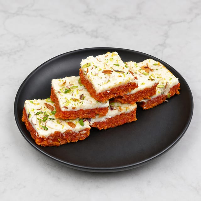 Gajar BURFI Box 1 LB (Carrot) * Must Try *.