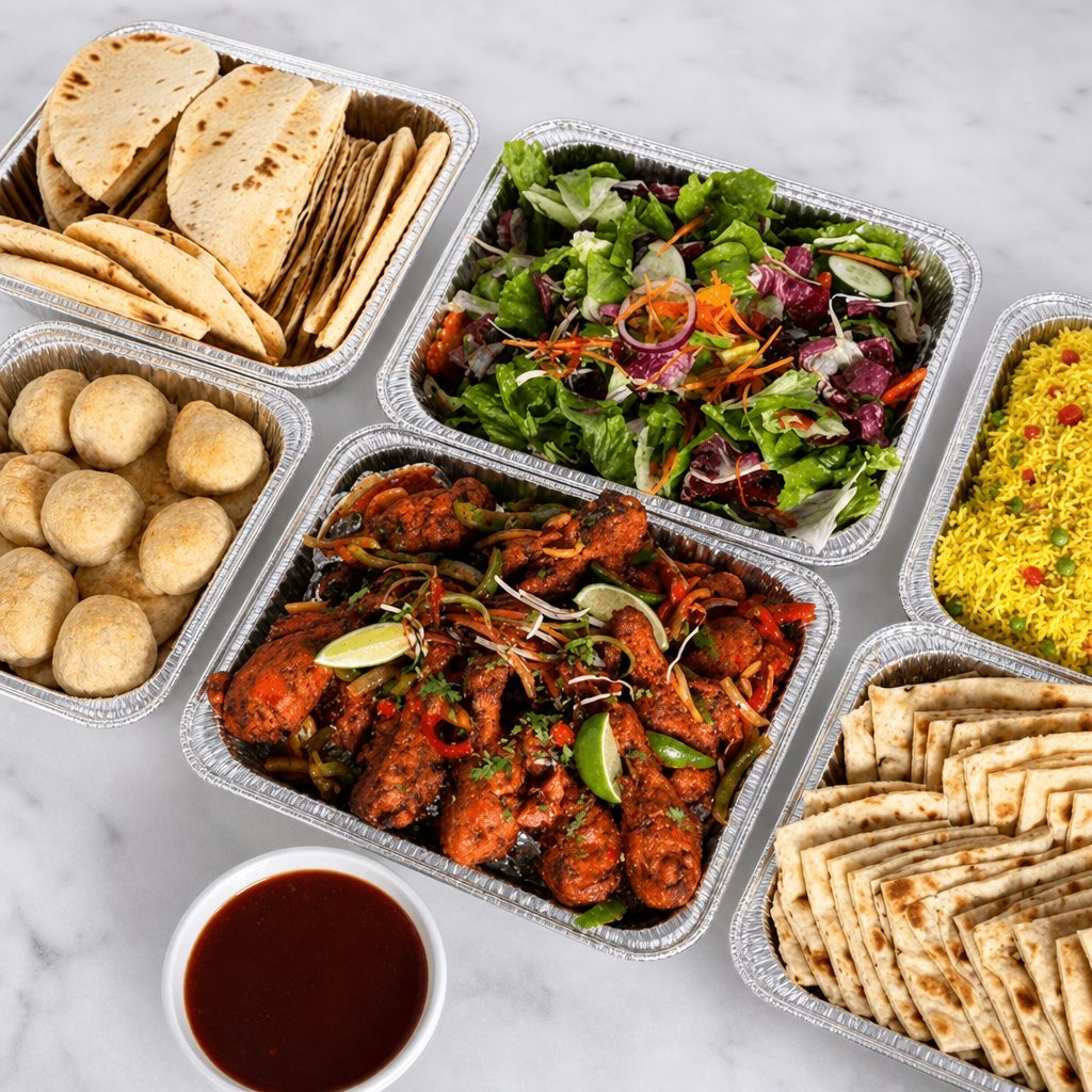 Bread : Naan (White Flour) | Roti (Whole Wheat) Catering.