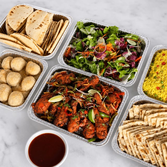 Bread : Naan (White Flour) | Roti (Whole Wheat) Catering.