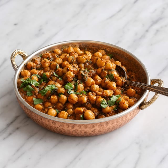Chana Masala (Garbanzo Curry).