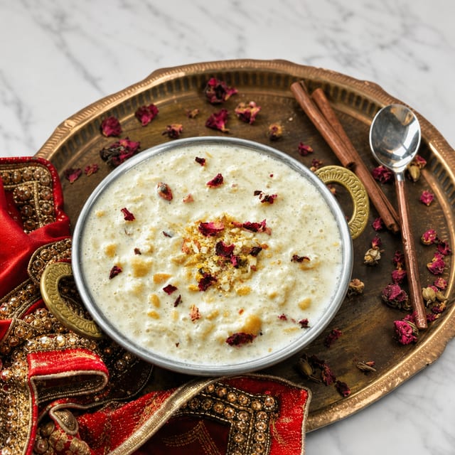 Kheer (Indian Rice Pudding).