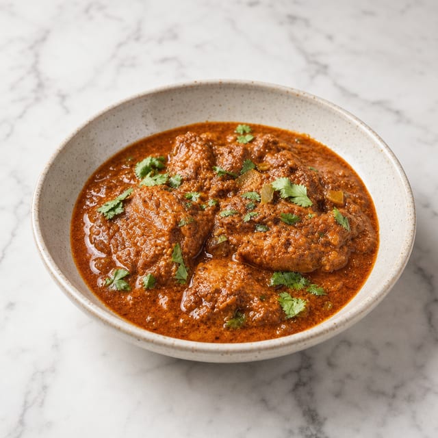 Vindaloo Curry (Traditional Curry with Potatoes).