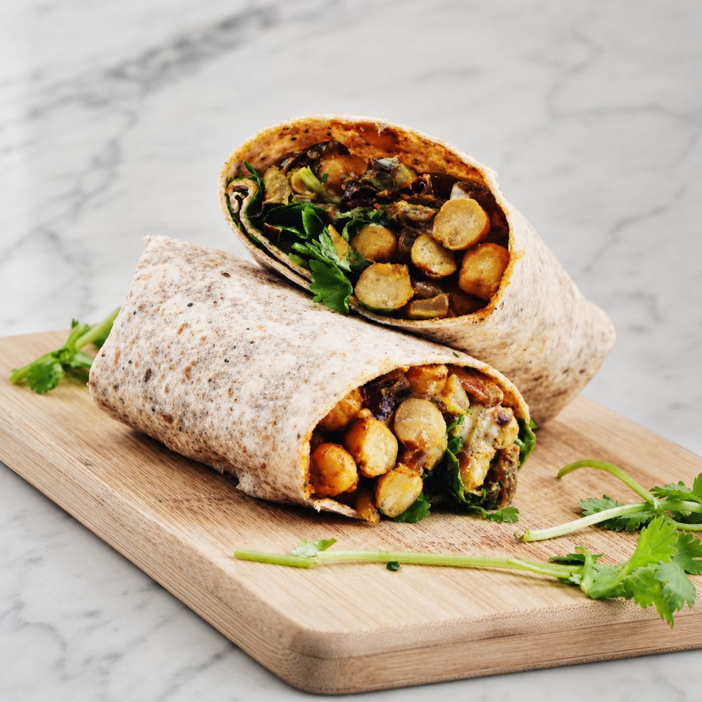 Chaat WRAP (Traditional Street Food).