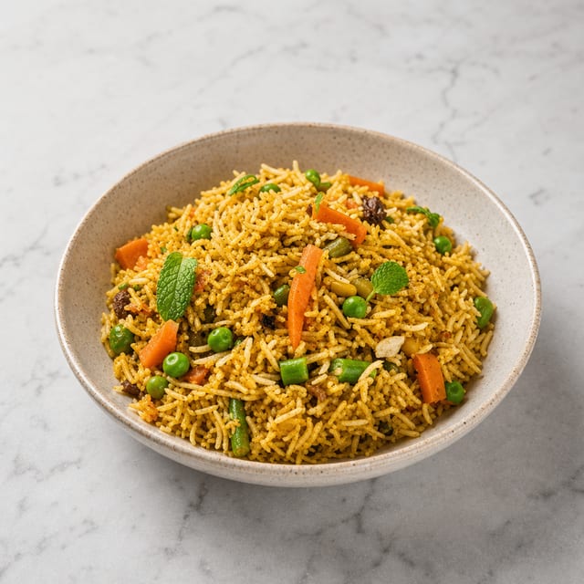 Vegetable Biryani (Curry Rice).