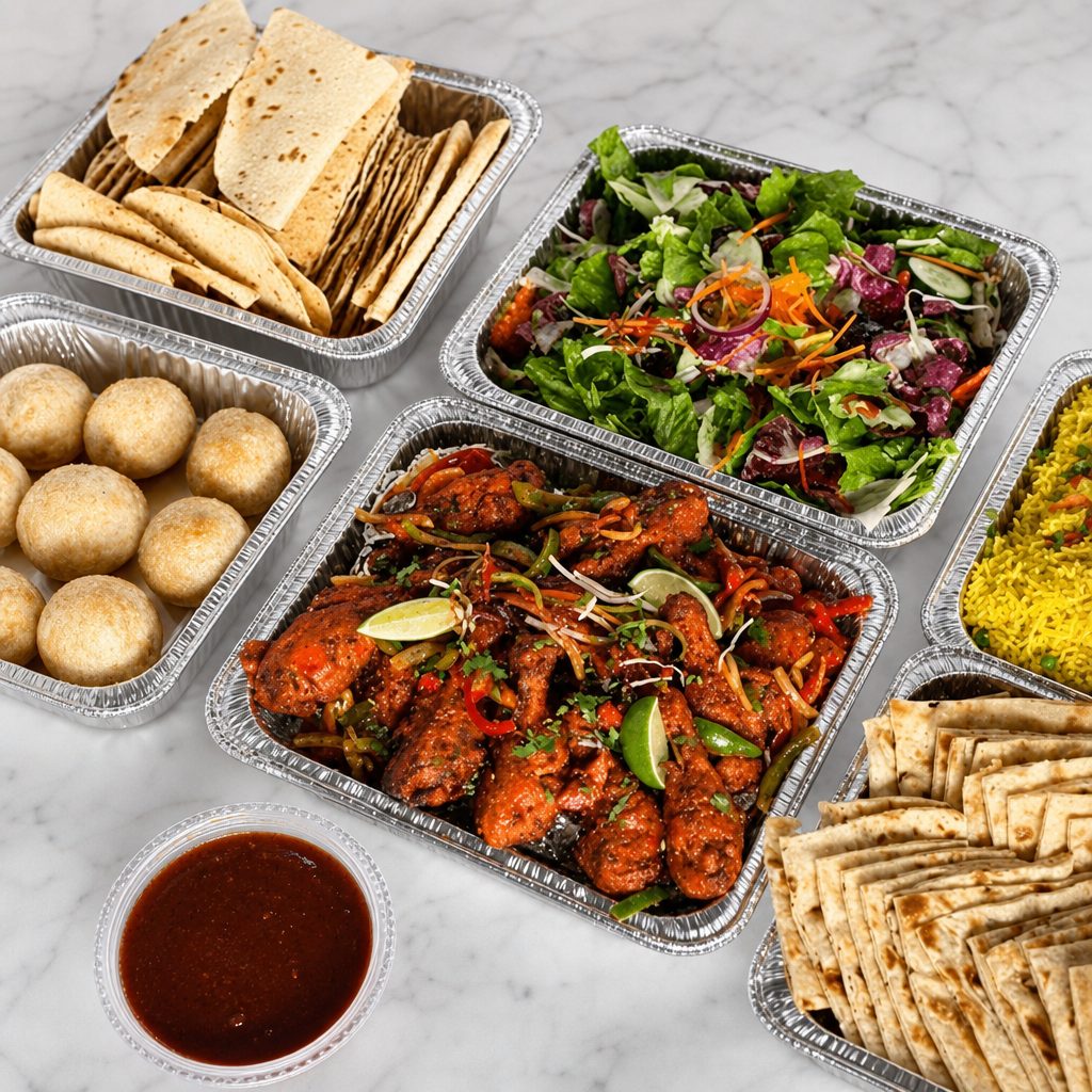 Aloo Curry (Potatoes Curry) Catering.