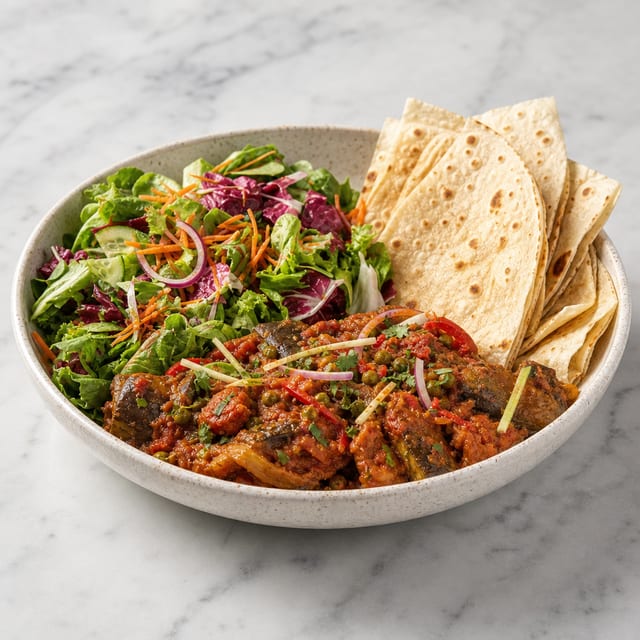 Baingan Bharta (Eggplant Curry) Catering.