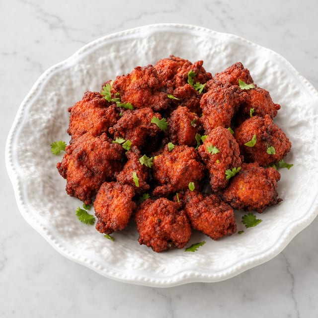 Chicken Pakora (Indian Popcorn Chicken).