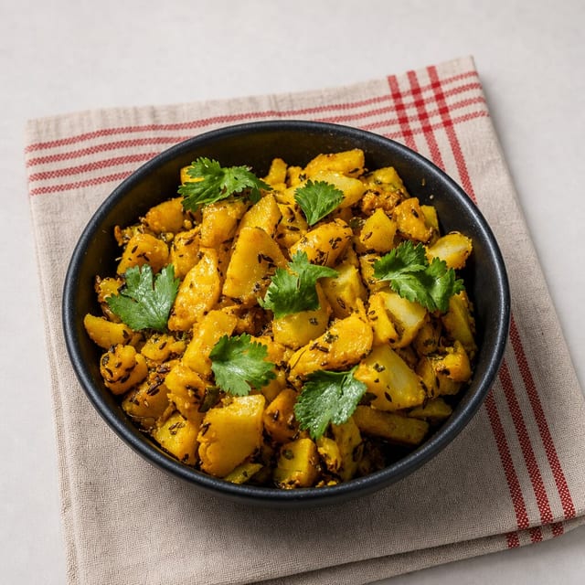 Aloo Jeera (Stir-fried).