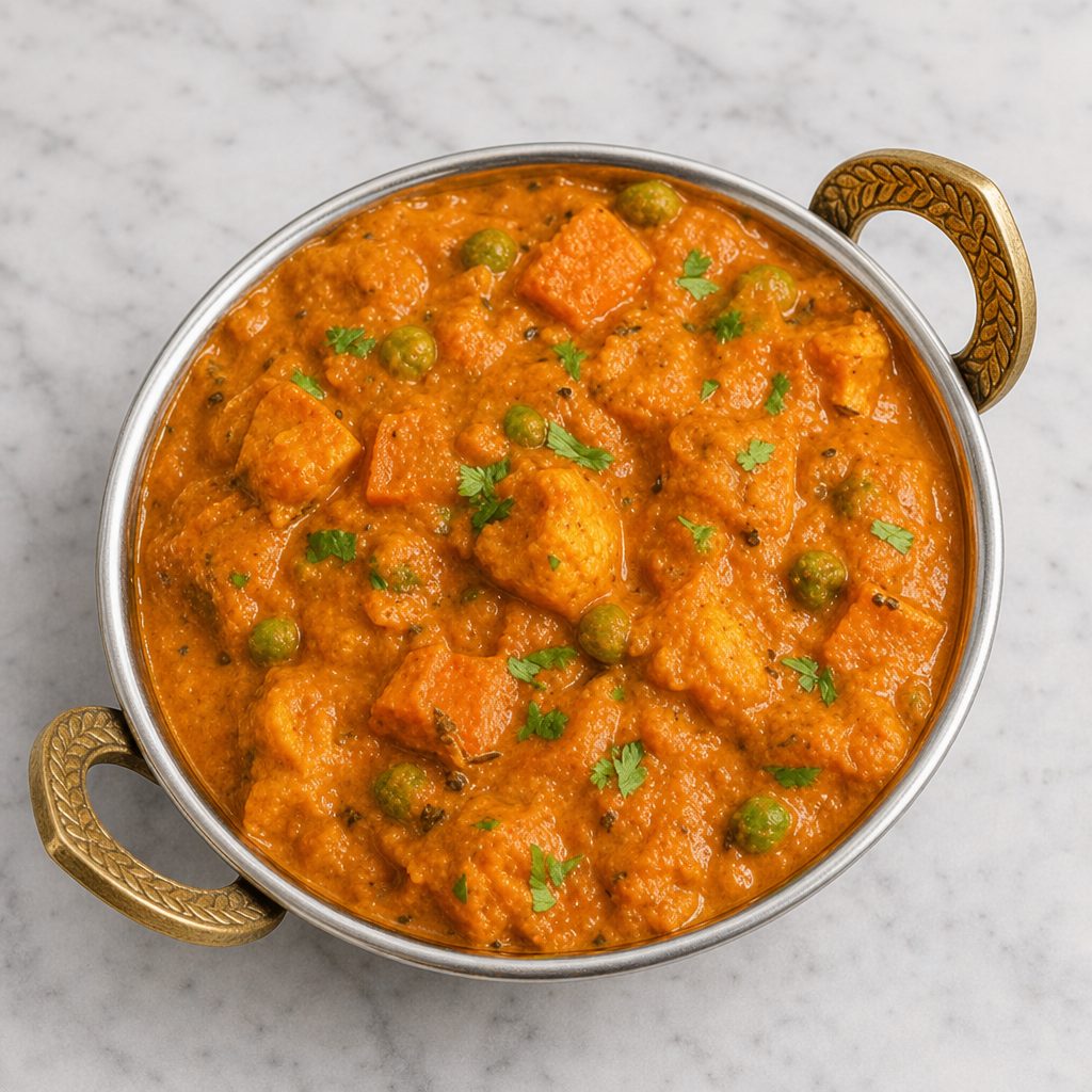 Mixed Vegetables Makhani (Vegetable Tikka Masala).