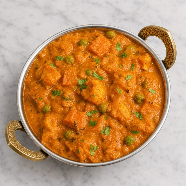 Mixed Vegetables Makhani (Vegetable Tikka Masala).