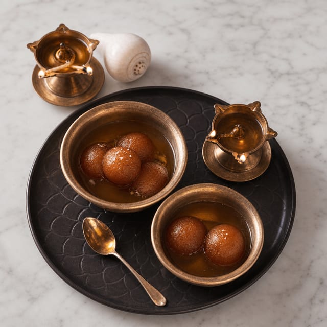 Traditional Gulab Jamun (2 PCS).
