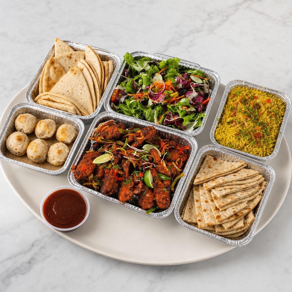 Vegetable Biryani (Curry Rice) Catering.