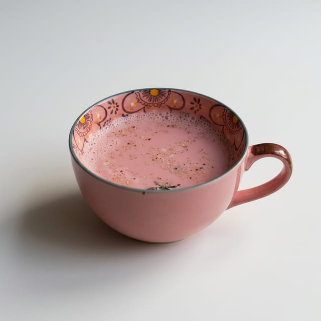 Kashmiri Pink Chai.