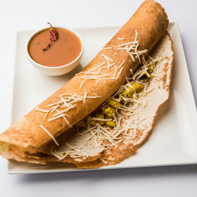 Masala Cheese Dosa.