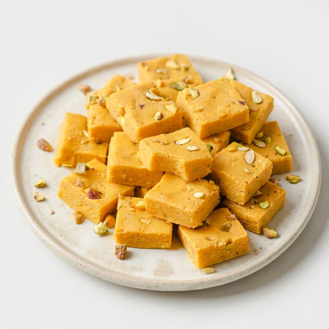 Mango Lassi BURFI 1 LB * NEW Sweet Item *.