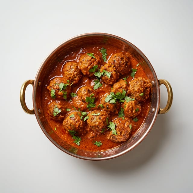 Kofta Curry (Vegetables Balls in Traditional Curry).