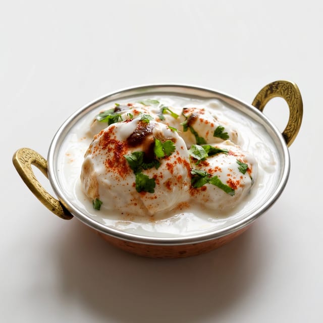 Dahi Vada (Traditional Street Food).