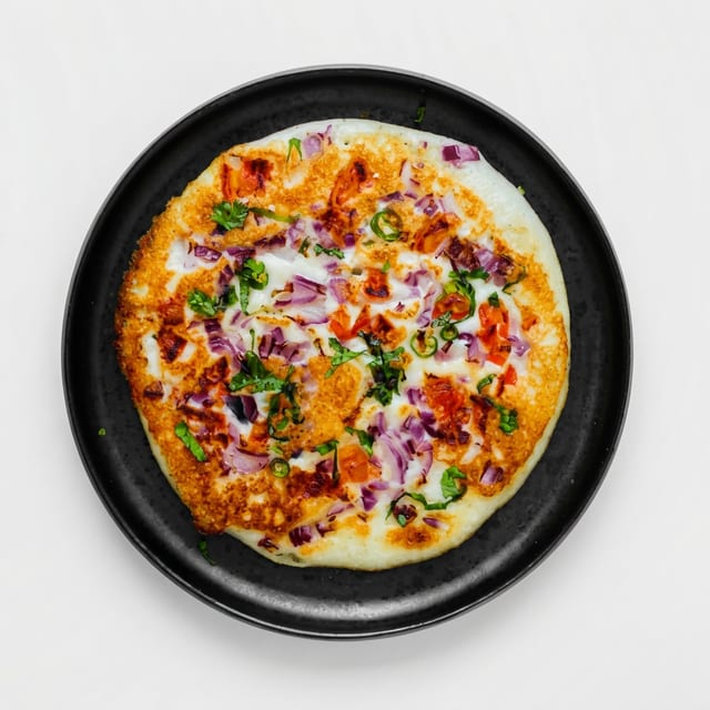 Uttapam (South Indian Pancake).