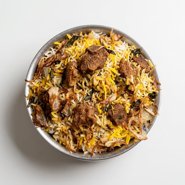 Lamb Biryani (Boneless Curry Rice).