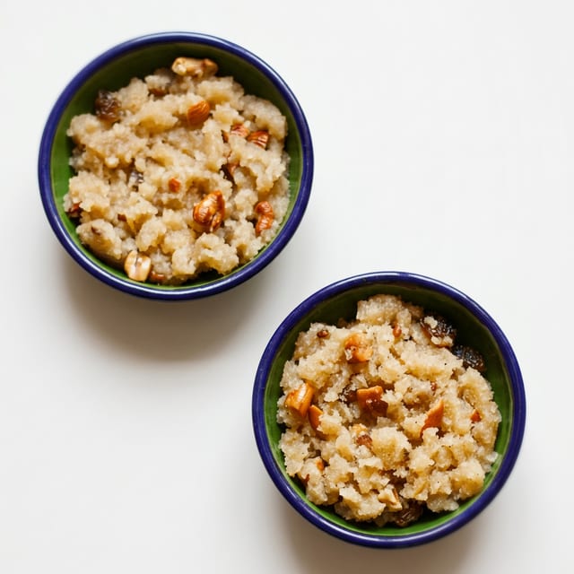 Sooji Halwa (Semolina Sweet).