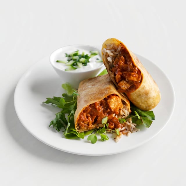 Butter Chicken WRAP.