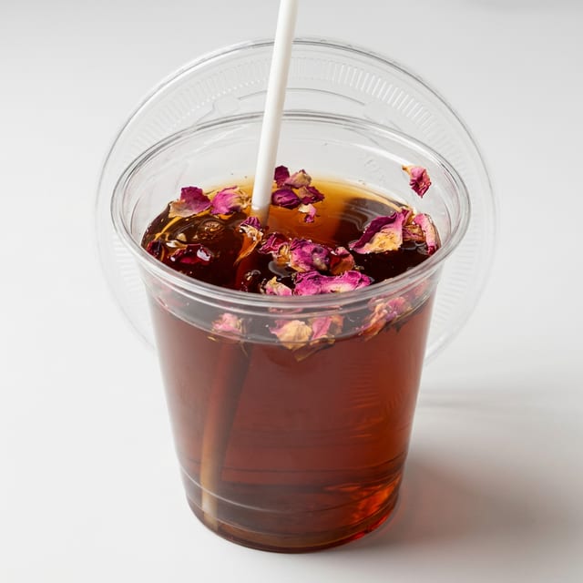 Rose Chai (Iced).