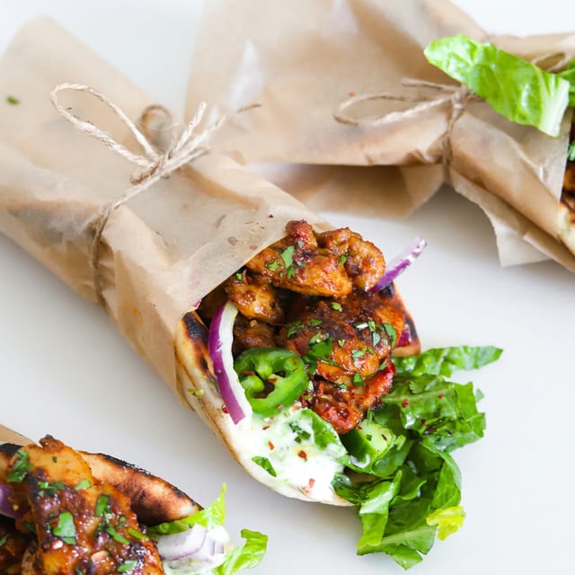 Tandoori Chicken Caesar WRAP Combo.