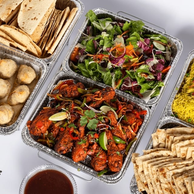 Palak Paneer (Spinach and Cheese) Catering.