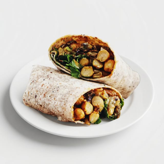 Chaat WRAP (Traditional Street Food).