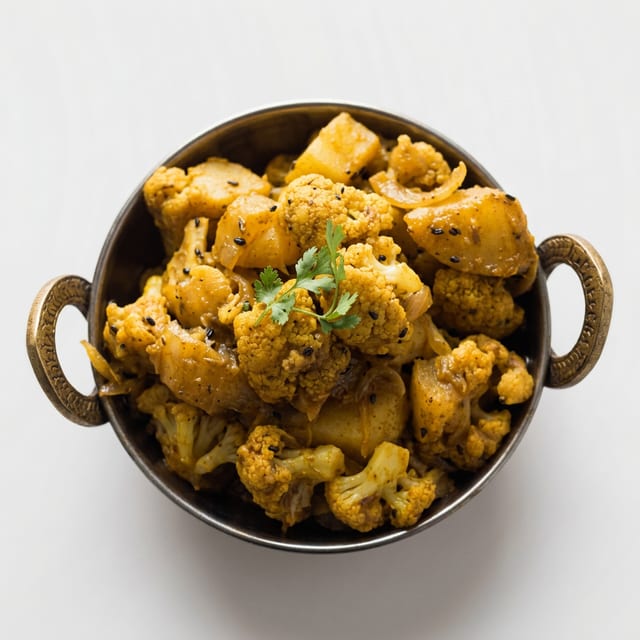 Aloo Gobi (Potatoes and Cauliflower).