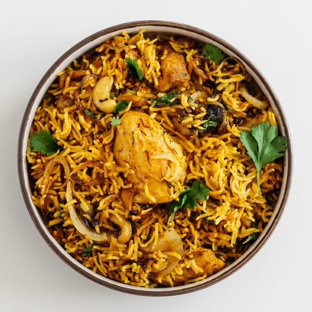 Chicken Chaska Biryani.